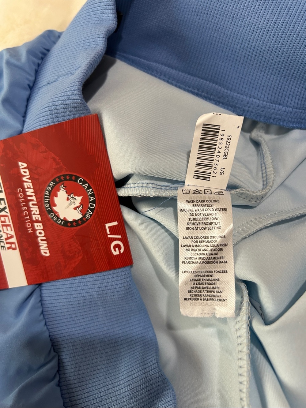 Blue Canada Weather Gear Active Skort Size Large NWT - Picture 10 of 12